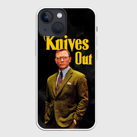 Чехол для iPhone 13 mini с принтом Достать ножи   Knives Out в Белгороде,  |  | benoit blanc | daniel craig | knives out | rian johnson | бенуа блан | детектив | достать ножи | дэниел крейг | райан джонсон