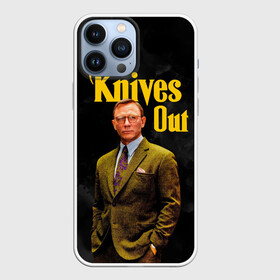 Чехол для iPhone 13 Pro Max с принтом Достать ножи   Knives Out в Белгороде,  |  | benoit blanc | daniel craig | knives out | rian johnson | бенуа блан | детектив | достать ножи | дэниел крейг | райан джонсон