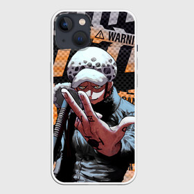 Чехол для iPhone 13 с принтом Трафальгар Ло особо опасен в Белгороде,  |  | one piece | trafalgar | trafalgar d water law | ван пис | ванпис | доктор | пират | трафальгар | трафальгар д ватер ло