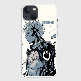 Чехол для iPhone 13 с принтом One Punch Man Генос в Белгороде,  |  | genos | genoсide | jenosu | one punch man | one punchman | onepunchman | oni saibogu | аниме | ван панч мен | ванпанчмен | генос | кибердемон | кибернетическое тело | манга | сильнейший человек | человек одинудар | человек одного удара