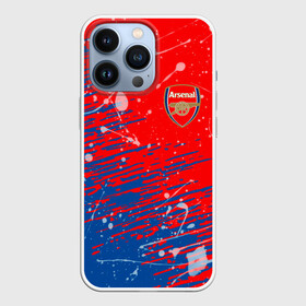 Чехол для iPhone 13 Pro с принтом Arsenal: Фирменные цвета. в Белгороде,  |  | arsenal | fc | football | football club | sport | арсенал | спорт | спортивные | униформа | фирменные цвета | фк | футбол | футбольный клуб