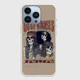 Чехол для iPhone 13 Pro с принтом GNR Skeletons в Белгороде,  |  | alternative | guns n roses | metall | music | rock | альтернатива | ганс энд росес | металл | музыка | пушки и розы | рок