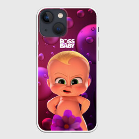 Чехол для iPhone 13 mini с принтом Босс   молокосос в душе в Белгороде,  |  | Тематика изображения на принте: baby | boss | boss baby | босс | босс молокосос | маленький босс | малыш | мальчик | молокосос | ребенок