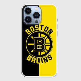 Чехол для iPhone 13 Pro с принтом Boston Bruins, Бостон Брюинз в Белгороде,  |  | boston | boston bruins | bruins | hockey | nhl | usa | бостон | бостон брюинз | нхл | спорт | сша | хоккей | шайба