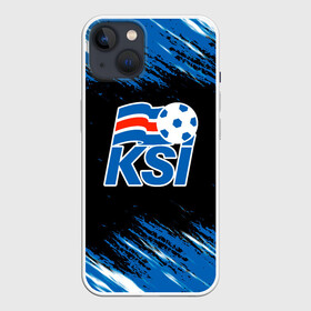 Чехол для iPhone 13 с принтом KSI ICELAND   сборная. в Белгороде,  |  | fc | football | iceland | ksi | исландия | кси | сборная исландии | спорт | спортивные | фирменные цвета | фк | футбол | футбольный клуб