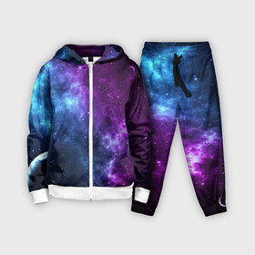 Детский костюм 3D с принтом NEON GALAXY | НЕОНОВЫЙ КОСМОС в Белгороде,  |  | colors | galaxy | paints | space | star nebula | stars | texture | абстракция | брызги | вселенная | галактика | звезда | звезды | космический | краски | планеты | текстуры