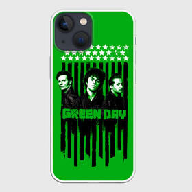 Чехол для iPhone 13 mini с принтом Green day is here в Белгороде,  |  | alternative | green day | greenday | music | punk | punkrock | rock | альтернатива | грин дэй | гриндэй | музыка | панк | панкрок | рок