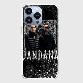 Чехол для iPhone 13 Pro с принтом BANDANA 1 в Белгороде,  |  | Тематика изображения на принте: bandana | bbt | big baby tape | kizaru | rap | trap | бандана | ббт | биг бейби тейп | кизару | реп | треп