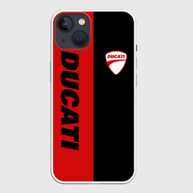 Чехол для iPhone 13 с принтом DUCATI BLACK RED BACKGROUND в Белгороде,  |  | ducati | italy | moto | motocycle | racing | sport | дукати | италия | мото | мотоспорт | мотоцикл | рейсинг | спорт