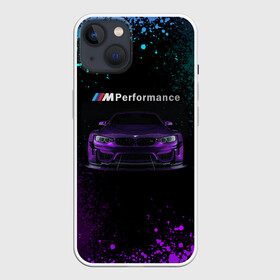 Чехол для iPhone 13 с принтом BMW M4 | PERFORMANCE в Белгороде,  |  | auto | auto sport | autosport | bmw | bmw performance | m | mka | performance | авто спорт | автомобиль | автоспорт | ам | бмв | бэха | машина | мка