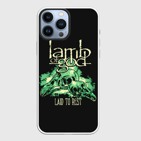 Чехол для iPhone 13 Pro Max с принтом Laid to rest в Белгороде,  |  | alternative | lamb of god | log | metall | music | rock | альтернатива | ламб оф гад | ламб оф год | металл | музыка | рок