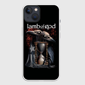 Чехол для iPhone 13 с принтом Время уходит LOG в Белгороде,  |  | alternative | lamb of god | log | metall | music | rock | альтернатива | ламб оф гад | ламб оф год | металл | музыка | рок