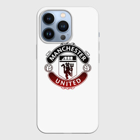 Чехол для iPhone 13 Pro с принтом Манчестер Юнайтед   гордость и слава в Белгороде,  |  | англия | апл | красные дьяволы | манчестер | манчестер юнайтед | футбол