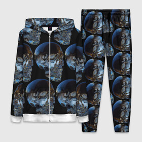 Женский костюм 3D с принтом Vanguard skull pattern 2022 в Белгороде,  |  | fashion | hype | pattern | skull | vanguard | авангард | мода | стекло | узор | хайп | череп