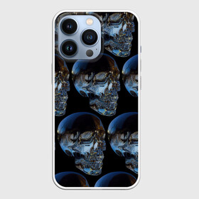 Чехол для iPhone 13 Pro с принтом Vanguard skull pattern 2022 в Белгороде,  |  | Тематика изображения на принте: fashion | hype | pattern | skull | vanguard | авангард | мода | стекло | узор | хайп | череп