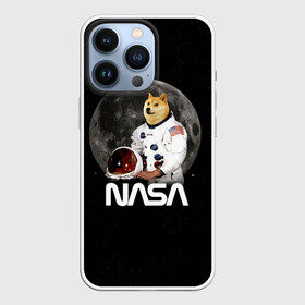 Чехол для iPhone 13 Pro с принтом Доги Космонавт (Мем Наса) Doge в Белгороде,  |  | doge | earth | mars | meme | moon | nasa | space | star | usa | америка | гагарин | доги | животные | звезда | земля | корги | космонавт | космос | луна | марс | мем | наса | планета | прикол | собака | сша | флаг