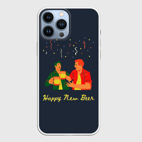 Чехол для iPhone 13 Pro Max с принтом happy new beer 2022 в Белгороде,  |  | Тематика изображения на принте: 2 | 2022 | 22 | beer | friends | fun | happy | holiday | human | new | people | rain | serpentine | year | веселье | год | дождик | дождь | друзья | люди | новый | праздник | серпантин | человек