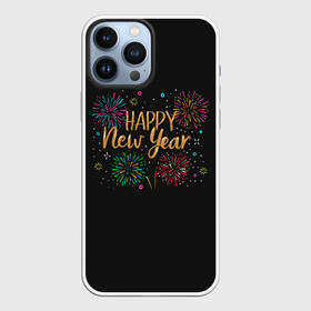 Чехол для iPhone 13 Pro Max с принтом Fireworks Explosinons. Happy New Year в Белгороде,  |  | 2022 | 22 | claps | explosion | fireworks | happy | new | paint | rain | salute | snow | year | взрыв | год | дождик | краски | новый | салюта | снег | фейерверк | хлопки
