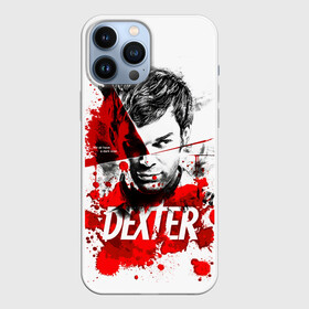 Чехол для iPhone 13 Pro Max с принтом Декстер Морган портрет в Белгороде,  |  | dexter | декстер | декстер морган | кровавый | кровь | маниак | мясник из бейхарбор | потёки | правосудие декстера | пятна крови | сериалы