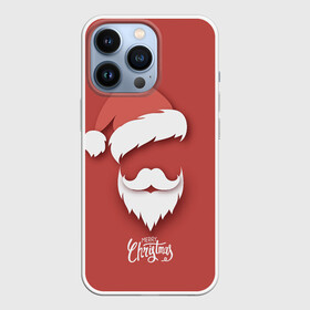 Чехол для iPhone 13 Pro с принтом Merry Christmas | Счастливого Рождества в Белгороде,  |  | 2022 | christmas | cold | klaus | merry | new | santa | winter | year | борода | год | дед | зима | клаус | мороз | новый | рождество | санта | тигра | холод