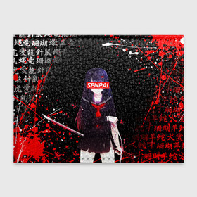 Обложка для студенческого билета с принтом SENPAI KATANA GIRL, БРЫЗГИ КРАСОК в Белгороде, натуральная кожа | Размер: 11*8 см; Печать на всей внешней стороне | ahegao | girl | japanese anime | katana | kawai | kowai | oppai | otaku | senpai | sugoi | sword | waifu | yandere | ахегао | бабочки | девушка с мечом | катана | ковай | меч | отаку | семпай | сенпай | сэмпай