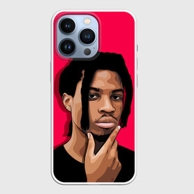 Чехол для iPhone 13 Pro с принтом Thinking Denzel в Белгороде,  |  | denzel curry | hip hop | rap | rep | дензел карри | исполнители | исполнитель | музыка | реп