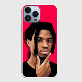 Чехол для iPhone 13 Pro Max с принтом Thinking Denzel в Белгороде,  |  | denzel curry | hip hop | rap | rep | дензел карри | исполнители | исполнитель | музыка | реп