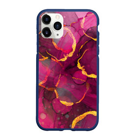 Чехол для iPhone 11 Pro Max матовый с принтом Малиновое вино в Белгороде, Силикон |  | alcohol ink | pink | purple | wine | абстракция | акварель | бордо | бордовый | вино | золото | золотой | красный | круги | малиновый | пузыри | пурпурный | разводы | спиртовые чернила