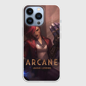 Чехол для iPhone 13 Pro с принтом Arcane   Vi в Белгороде,  |  | animated | games | league | legends | netflix | of | riot | аркейн | заун | мультсериал | пилтовер | сериал | фантастика | фэнтези