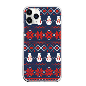 Чехол для iPhone 11 Pro матовый с принтом Christmas Background в Белгороде, Силикон |  | background | christmas | holiday | knitted pattern | new year | pattern | snowman | вязаный узор | новый год | праздник | рождество | снеговик | узор | фон