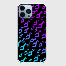 Чехол для iPhone 13 Pro Max с принтом JOJO S BIZARRE ADVENTURE NEON PATTERN   НЕОН УЗОР в Белгороде,  |  | adventure | jojo | jojos bizarre | jojos bizarre adventure | josuke | jotaro | jotaro kujo | killer queen | manga | yare yare daze | yoshikage | аниме | джоджо | манга | неон джо джо | яре яре дазе