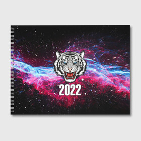 Альбом для рисования с принтом ЧЁРНЫЙ ТИГР НОВЫЙ ГОД 2022   GRAY TIGER NEW YEAR в Белгороде, 100% бумага
 | матовая бумага, плотность 200 мг. | Тематика изображения на принте: 2022 | beast | merry christmas | new year | red bow | santa hat | snow | tiger | winter | winter is coming | year of the tiger | год тигра | дед мороз | животные | звери | зверь | зима | зима 2022 | зима близко | новог | новогодни