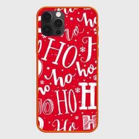 Чехол для iPhone 12 Pro Max с принтом HO HO HO Новогодняя в Белгороде, Силикон |  | 2021 | 2022 | christmas | happy | ho ho ho | merry | merry christmas | new year | santa | snow | sweater | ugly christmas | winter | зима | новогодний | новогодняя | новый год | рождественский | рождественский свитер | рождество | санта | свитер