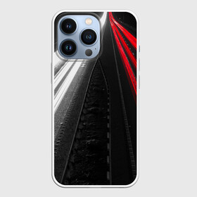 Чехол для iPhone 13 Pro с принтом Unlimited Highway в Белгороде,  |  | Тематика изображения на принте: highway | unlimited | авто | автобан | движение | дорога | ночь | огни | трасса | трафик | траффик | фары | шоссе