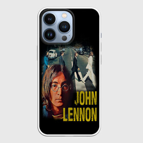 Чехол для iPhone 13 Pro с принтом The Beatles John Lennon. в Белгороде,  |  | Тематика изображения на принте: beatles | blues | british | imagine | john | lennon | liverpool | music | retro | rock | битлз | британия | джон | леннон | музыка | ретро | рок | четверка