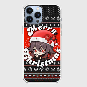 Чехол для iPhone 13 Pro Max с принтом HU TAO | MERRY CHRISTMAS в Белгороде,  |  | 2022 | anime | game | genshin | hu tao | impact | lumin | merry christmas | new year | paimon | pyro | аниме | взрыв | геншин | игра | импакт | итэр | люмин | молитва | новый год | паймон | пиро | путешественник | рождество | тейват | ху т