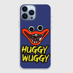 Чехол для iPhone 13 Pro Max с принтом Poppy Playtime smile Huggy Wuggy в Белгороде,  |  | Тематика изображения на принте: huggy | poppy playtime | smile | wuggy | зубы