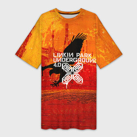 Платье-футболка 3D с принтом Linkin Park  Underground 4.0 в Белгороде,  |  | chester bennington | linkin park | linking | lp | rock | альтернативный | ленкин | линкин парк | линкинпарк | лп | майк | метал | музыкант | ню | нюметал | певец | рок группа | рэп | честер беннингтон | шинода | электроник