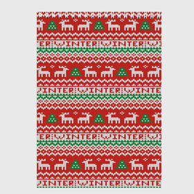 Скетчбук с принтом Deer Christmas Pattern в Белгороде, 100% бумага
 | 48 листов, плотность листов — 100 г/м2, плотность картонной обложки — 250 г/м2. Листы скреплены сверху удобной пружинной спиралью | background | christmas | christmas pattern | deer | herringbone | holiday | knitted pattern | new year | pattern | texture | tree | вязаный узор | елка | елочка | новогодний узор | новый год | олени | паттерн | праздник | рождество | текстура | узор | фон