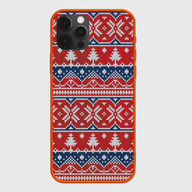 Чехол для iPhone 12 Pro Max с принтом New Year Pattern в Белгороде, Силикон |  | Тематика изображения на принте: background | christmas | christmas pattern | herringbone | holiday | knitted pattern | new year | pattern | snowflakes | texture | tree | вязаный узор | елка | елочка | новогодний узор | новый год | паттерн | праздник | рождество | снежинки | текстура | у