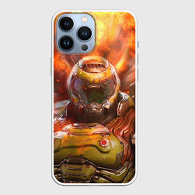 Чехол для iPhone 13 Pro Max с принтом DoomGuy in Fire | Doom в Белгороде,  |  | demons | devil | doom | doom eternal | doom slayer | doomguy | hell | slayer | ад | демон | демоны | дум | дум гай | думгай | солдат рока