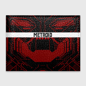 Обложка для студенческого билета с принтом Metroid Dread | Black Red Logo в Белгороде, натуральная кожа | Размер: 11*8 см; Печать на всей внешней стороне | game | logo | mercurysteam | metroid dread | metroid fusion | игра | компьютерная игра | лого | логотип | метроид дреад | мэтройдо дореддо | эмблема