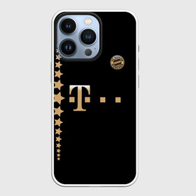 Чехол для iPhone 13 Pro с принтом Bayern Lewandowski Black Theme в Белгороде,  |  | bavaria | bayern | lewandowski | бавария | германия | левандовски | лига чемпионов | мюнхен | польша | футбол