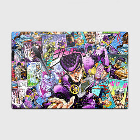 Головоломка Пазл магнитный 126 элементов с принтом JoJos Bizarre Adventure: Josuke в Белгороде, полимерный материал с магнитным слоем | 126 деталей, размер изделия —  180*270 мм | anime | crazy diamond | jojo | jojo bizarre adventure | jojos bizarre adventure | josuke higashikata | аниме | джоджо | джоске | джосуке | манга