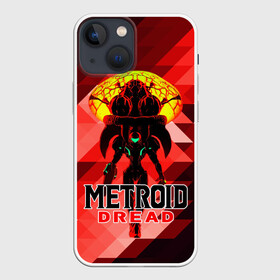 Чехол для iPhone 13 mini с принтом Metroid Dread Метроид Дреад в Белгороде,  |  | Тематика изображения на принте: emmi | metroid | metroid dread | samus | samus aran | метроид дреад | метроид дред | метроид дредд | самус аран