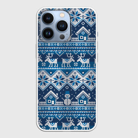 Чехол для iPhone 13 Pro с принтом Christmas Pattern в Белгороде,  |  | background | christmas | deer | holiday | house | knitted pattern | new year | pattern | snow | snowflakes | snowman | texture | winter | вязаный узор | домик | зима | новый год | олени | праздник | рождество | снег | снеговик | снежинки | текстура | узор