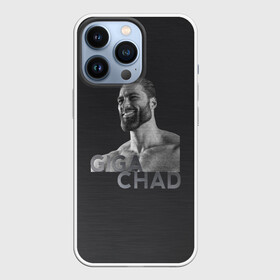 Чехол для iPhone 13 Pro с принтом Giga Chad в Белгороде,  |  | chad | gachi | giga | giga chad | gigachad | man | mem | meme | гачи | гига чад | гигачад | мем | мужик | мужчина | мускулы | мышцы | подбородок