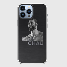 Чехол для iPhone 13 Pro Max с принтом Giga Chad в Белгороде,  |  | chad | gachi | giga | giga chad | gigachad | man | mem | meme | гачи | гига чад | гигачад | мем | мужик | мужчина | мускулы | мышцы | подбородок