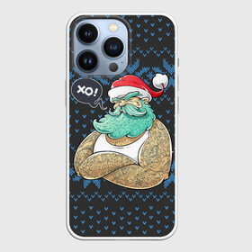 Чехол для iPhone 13 Pro с принтом BAD SANTA | ПЛОХОЙ САНТА КЛАУС в Белгороде,  |  | 2022 | bad | christmas | cold | hipster | ho | klaus | merry | new | santa | snow | winter | year | год | дед | зима | клаус | мороз | новый | рождество | санта | снег | хипстер | хо | холод