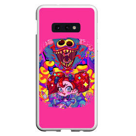 Чехол для Samsung S10E с принтом POPPY PLAYTIME - ИГРА ПОППИ ПЛЕЙТАЙМ ПЕРСОНАЖИ в Белгороде, Силикон | Область печати: задняя сторона чехла, без боковых панелей | poppy playtime | игра | монстр | плэйтайм | попи плей тайм | попи плэй тайм | попиплейтам | попиплэйтайм | поппи плейтайм | поппиплэйтайм | хагги вагги | хаги ваги | хоррор